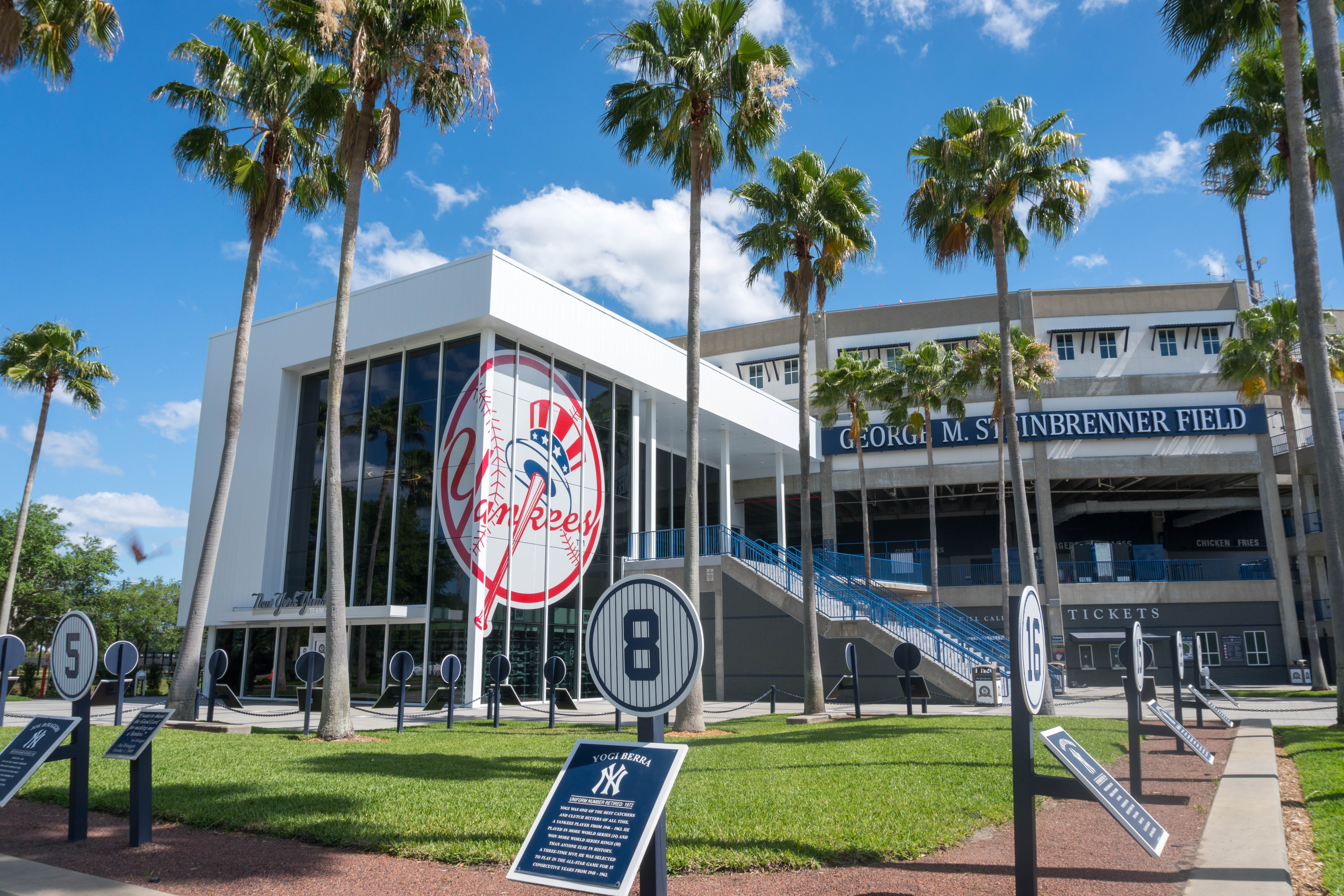 Morin metal panels — Yankees Spring Training Stadium, George M. Steinbrenner Field, Tampa, FL